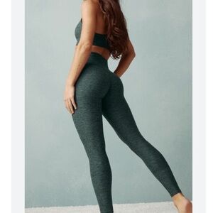 Heather Everpine Fabletics Workout Set